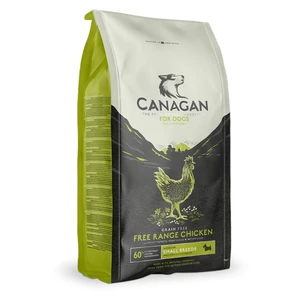 CANAGAN Small Breed Free range chicken granule pro psy, Hmotnost balení: 2 kg