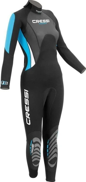 Cressi Combinaison nautique Morea Lady 3.0 Black/Turquoise XS