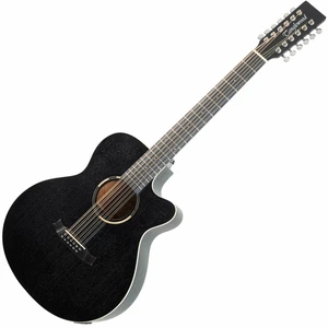 Tanglewood TWBB SFCE 12 Smokestack Black 12 húros elektroakusztikus gitár