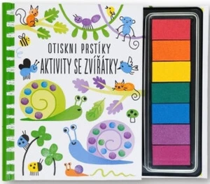 Otiskni prstíky - Aktivity se zvířátky - Fiona Wattová