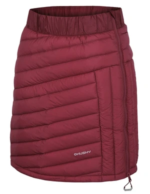 Women's down skirt HUSKY Frozy L faded burgundy