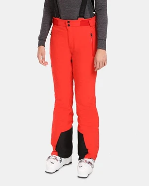 Women's ski pants Kilpi RAVEL-W red