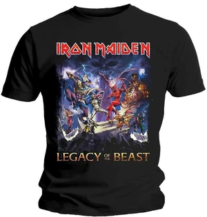 Iron Maiden T-shirt Legacy of the Beast Unisex Black L