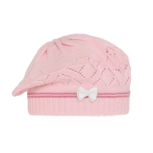 AGBO Girl's spring/ autumn beret pink Bibi