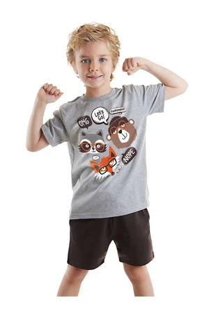 Denokids Friends Boy Summer T-shirt Shorts Set