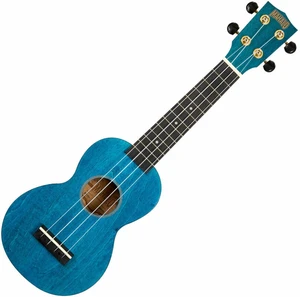 Mahalo MS1TBU Transparent Blue Ukulele soprano