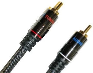 Audio Tuning 2 RCA - 2 RCA 0,5 m Czarny Audio kabel Hi-fi