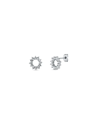 VUCH Kaori Silver Earrings