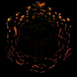 C418 - Minecraft Volume Beta (Fire Splatter Coloured) (2 LP)