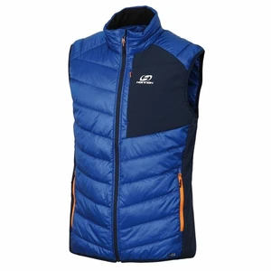 Men's insulating vest Hannah STOWE princess blue/midnight navy