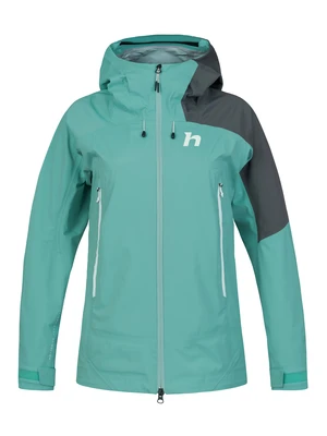 Women's hardshell jacket Hannah ADELAIDE wasabi/asphalt