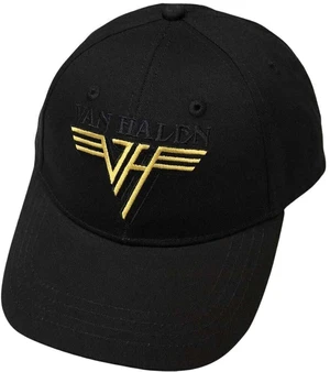 Van Halen Casquette Text & Yellow Logo Black