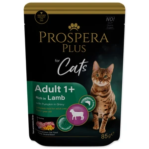 Kapsička Prospera Plus Cat Adult 1+ jehněčí a dýně 85g