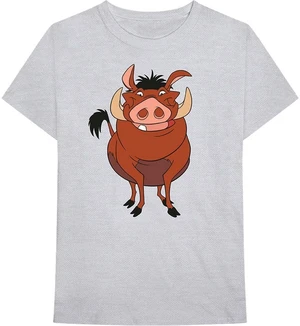 Disney T-shirt Pumbaa Pose Unisex Grey M