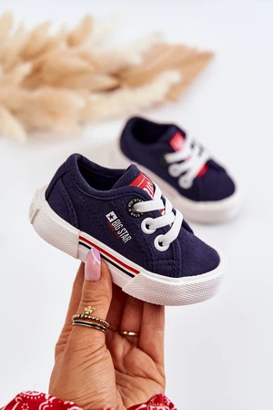 Children's Classic Sneakers Big Star - Dark Blue