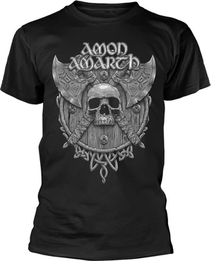 Amon Amarth Tričko Grey Skull Black 3XL