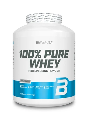 BioTechUSA 100% PURE WHEY vanilka 2270 g