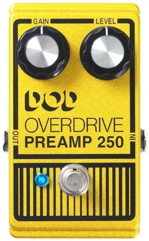 DOD 250 Overdrive True Bypass Preamp Pedal Efect de chitară