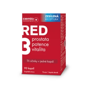 Cemio RED3® silnější, 90 kapslí