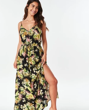 dress Rip Curl ON THE COAST MAXI DRESS Black