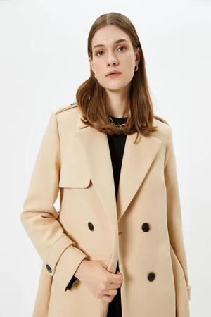 Koton Women's Stone Coat