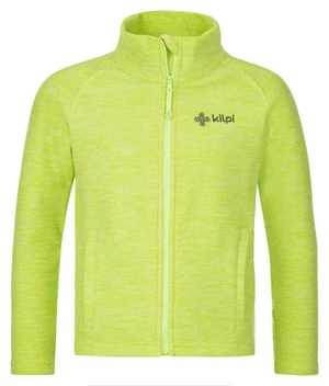 Kids fleece sweatshirt Kilpi ALACANT-J light green