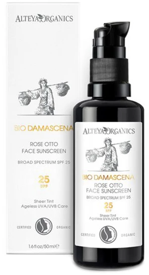 ALTEYA ORGANICS Alteya Pleťové sérum proti slunci SPF25 Bio Damascena 50 ml