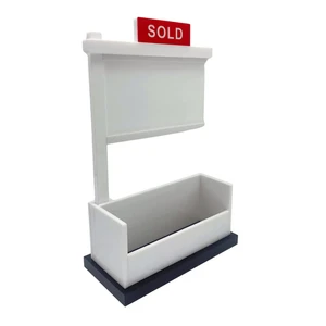 Business Card Holder Display Stand Container Acrylic Name Cards Storage Box Organizer for Business Home Exhibition