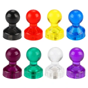 10Pcs Colorful Push Pin Strong Magnetic Pushpins Fridge Magnet Whiteboard Magnet