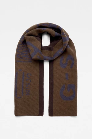 G-STAR Scarf - Effo vector brown