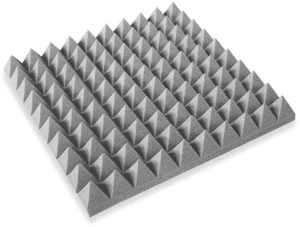 Mega Acoustic PA-PMP7 115x195x7 Light Grey Panneau de mousse absorbant