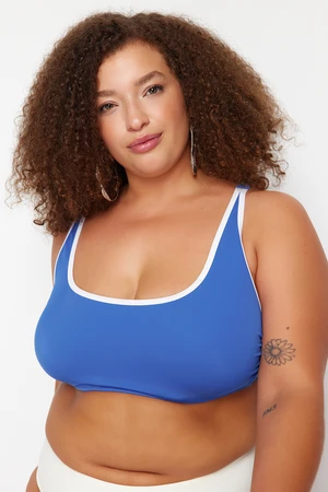 Trendyol Curve Saks Bralette Bikini Top