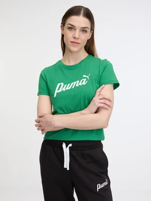 Puma ESS+ Script Triko Zelená