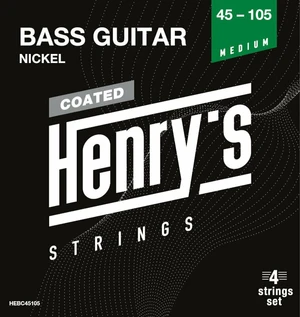 Henry's Coated Nickel 45-105 Saiten für E-Bass