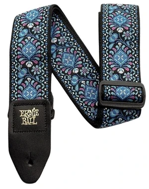 Ernie Ball Classic Jacquard Sangle pour guitare Indigo Orchid