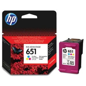 Cartridge HP C2P11AE, 651, Tri-color