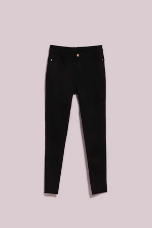 WOMEN'S JEANS L-JE-4018 BLACK