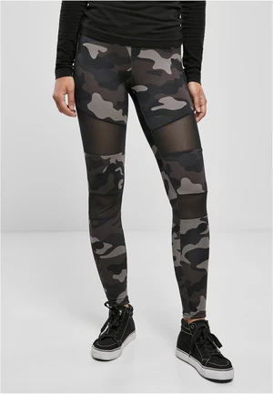 Women's Camo Tech Mesh darkcamo/blk leggings