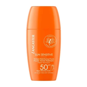 Lancaster Tónující matující fluid na obličej SPF 50 Sun Sensitive (Tinted Mattifying Fluid) 30 ml