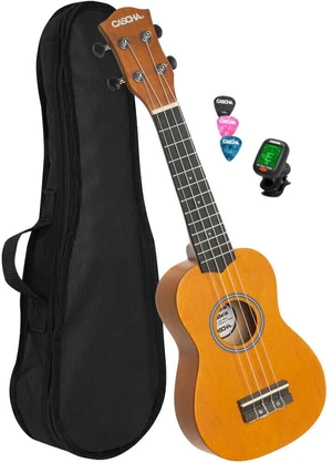 Cascha HH 3973 EN Ukelele soprano Amarillo