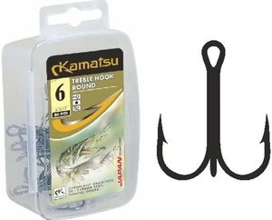 Kamatsu trojháček Treble Hook Round vel. 1, 1 ks