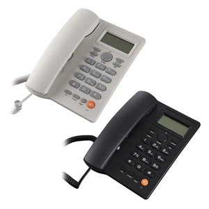 20CB Landline Telephone Desktop Telephone Fixed Telephone Caller Telephone Front Desk Home Office with Call Display Telephone