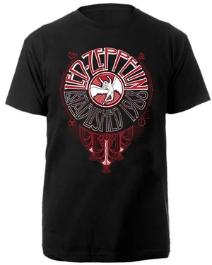 Led Zeppelin T-shirt Deco Circle Unisex Black M