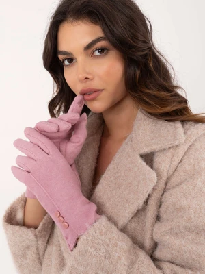 Women's dark pink gloves