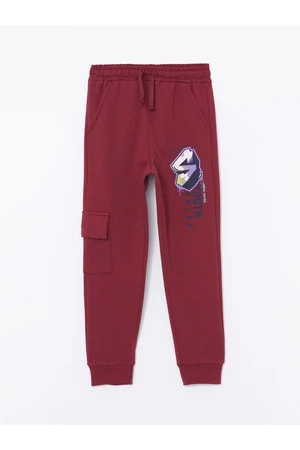 LC Waikiki Boys' Cargo Sweatpants with Elastic Waist