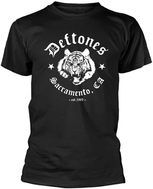 Deftones Ing Tiger Sacramento Unisex Black XL