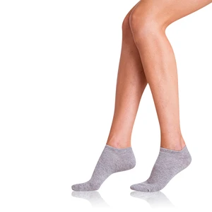 Bellinda 
COTTON IN-SHOE SOCKS 2x - Women's shorts 2 pairs - gray