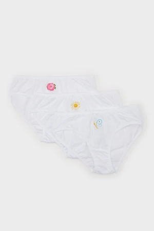 DEFACTO Girl Printed 3-Pack Slip Panties