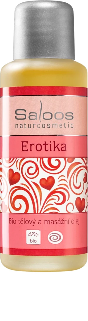 SALOOS Erotika, Bio telový a masážny olej 50 ml