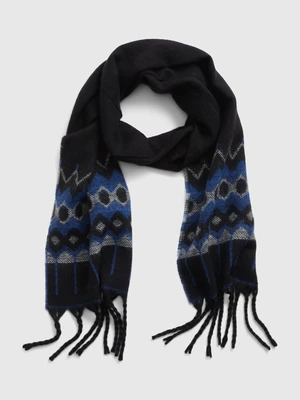 GAP Patterned Scarf with Fringe - Women